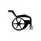 Invalid wheelchair icon. Invalid transportation sign
