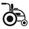 Invalid wheelchair icon, simple style