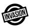 Invasion rubber stamp