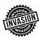 Invasion rubber stamp