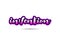 invention calligraphic pink font text logo icon typography design