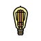 invention light bulb color icon vector illustration