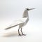 Inventive 3d Model Of Origami White Bird With Bold Structural Designs