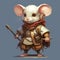 Inventive Character Designs: A Large White Mouse In Ancient Garb