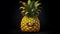 Inventive Character Designs: A Smiling Pineapple In Vray Tracing