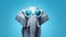 Inventive White Elephant With Sunglasses In Cinematic Render