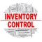 Inventory control word cloud