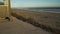 Inverloch surf beach at sunset in Australia, truck right move