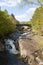 Invermoriston bridges Scotland UK Scottish tourist destination crosses the spectacular River Moriston falls