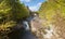 Invermoriston bridges Scotland UK Scottish tourist destination crosses the spectacular River Moriston falls