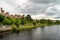 Inverness at cloudy weather in summer, Scotland