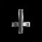 An inverted cross- The Cross of Saint Peter used as an anti-Christian and Satanist symbol