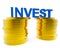 Invest Money Indicates Finance Investor And Roi