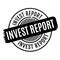 Invest Report rubber stamp