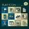 Investing & finance icon set