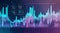 Investment finance chart,stock market business and exchange financial growth graph