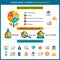 Investment Funds Profit Infographics