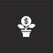 investment icon. Filled investment icon for website design and mobile, app development. investment icon from filled finance