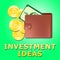 Investment Ideas Meaning Investing Tips 3d Illustration