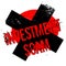 Investment Scam rubber stamp