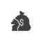 Investment strategy vector icon