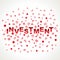 Investment word with in alphabets