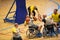 Invictus Games Ukraine 2023 in Lviv. Wheelchair basketball match