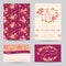 Invitation/Congratulation Card Set