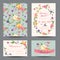 Invitation-Congratulation Card Set