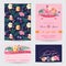 Invitation-Congratulation Card Set