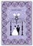 Invitation to the Huppah. Lavender invitation to a Jewish wedding. Hebrew