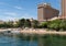 Inviting beach at a resort, Laughlin, Nevada