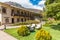 Inviting Courtyard and garden at Upscale hotel , Cusco, Peru, South America