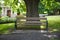 Inviting Park Bench