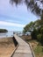 Inviting pathway for a nature walk