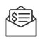 Invoice line icon