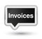 Invoices prime black banner button