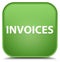 Invoices special soft green square button