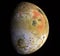 Io, one of the moons of planet Jupiter