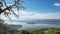 Ioannina city view from mountain in autumn greece