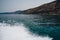 Ionian sea and  the cliff of Kefalonia island, Greece