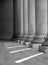 Ionic columns (Black and White