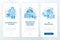 IoT business rebuild blue onboarding mobile app screen