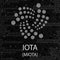 IOTA cryptocurrency background