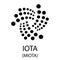 IOTA cryptocurrency symbol
