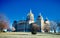 Iowa State Capitol on a Hill