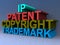 IP, patent, copyright, trademark