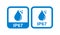 IP67 waterproof logo design badge icon