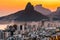 Ipanema and Leblon Skyline With Two Brothers Mountain