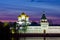 Ipatievsky monastery, in Russia, Kostroma. Night